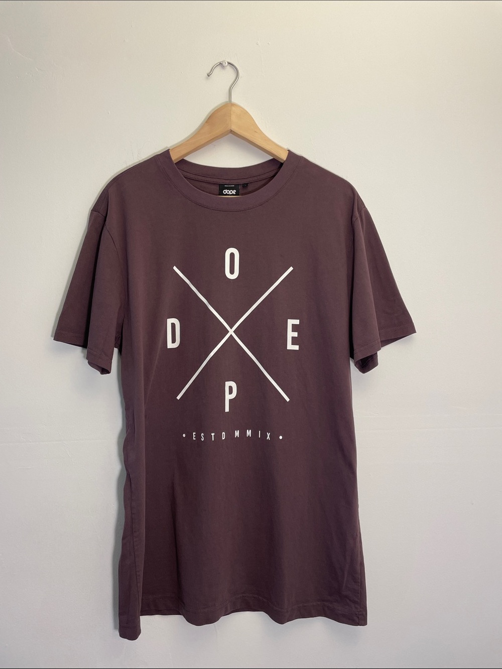 DOPE Snow Logo T-Shirt Size L